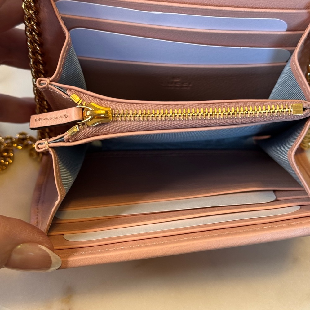 Gucci Blush Pink Mini Blondie Bag NEW Full Inclusion! - Picture 10 of 14